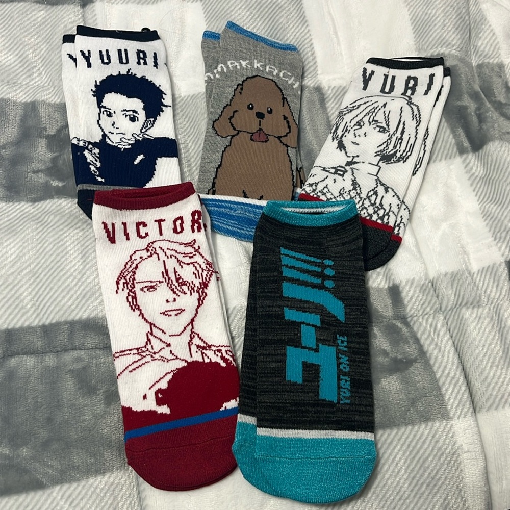 Anime Yuri on ice socks